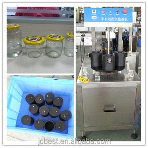 Máquina Selladora de Vidrio al Vacío para Mermeladas y Alimentos con Motor, Sistema Automático Comercial para Sellar Bebidas - Product Image 5