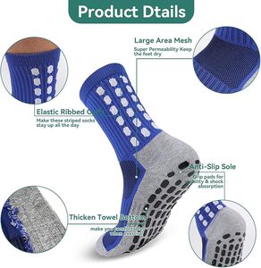 Grip <b>Socks</b> Soccer Good Seller Men's Sports <b>Socks</b> Football Wholesale Anti-slip Soccer <b>Socks</b> - Product Image 4