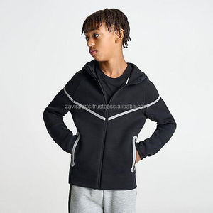 Nueva Llegada 2025 Sudadera con Capucha de Forro Polar para Niños de Alta Calidad, Bordado de Algodón, Sudadera con Capucha Infantil con Cierre Completo y Diseño Desgastado, Sudadera con Capucha con Cierre Completo y Logotipo Estampado - Product Image 2