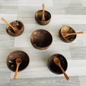 Tazón de Cáscara de Coco de Tendencia, Hecho a Mano, Ecológico, para Uso Diario - Product Image 1