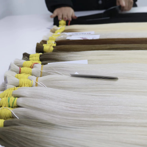 High Quality 100% Raw Virgin Human Bulk Hair Soft Silky Smooth <b>Tangle</b>-Free with Natural Shine Factory Direct Supply - Product Image 1
