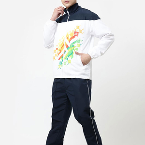 Survêtements de sport pour hommes avec logo personnalisé, sublimation, ensemble deux pièces, vêtements de jogging, survêtement sublimé pour hommes - Product Image 3