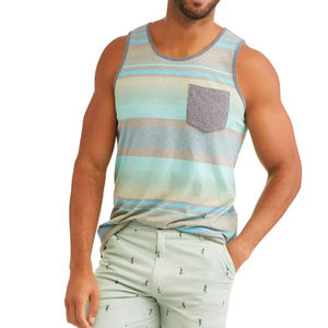 Men's Cotton Sleeveless Tank Top Solid Muscle Vest Undershirt with O-Neck Design Gym Clothing breathable tank top for men - Product Image 1