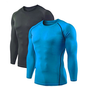 เสื้อออกกำลังกายสีพื้นสำหรับฟิตเนส ออกแบบมาเพื่อการฝึกซ้อมที่เข้มข้น ช่วยกระชับกล้ามเนื้อและรองรับการเคลื่อนไหว - Product Image 4