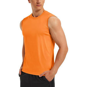 Nouveau style débardeur de sport décontracté à séchage rapide pour hommes, vente en gros, entraînement athlétique, respirant, sans manches, sous-vêtements - Product Image 2