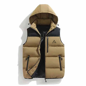 Chalecos Sin Mangas Transpirables con Forro de Felpa Sólida y Logotipo Personalizado OEM ODM, Chaleco Acolchado para Hombre, Chaqueta Gilet para Hombre - Product Image 1
