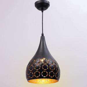 Modern Industrial Pendant <b>Light</b> Pack Cutout Pattern Hanging <b>Ceiling</b> Fixtures Contemporary Overhead Lamps for Home Cafe and Bar - Product Image 3