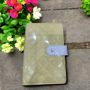 Tổ chức tiền của bạn Faux PU da bìa cứng Vòng máy tính xách tay Ngân Sách chất kết dính được trang bị dây kéo tiền mặt phong bì chi phí tờ dễ dàng - Product Image 5