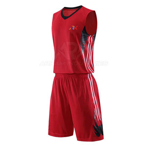 Uniforme de Baloncesto Reversible de Nueva Llegada, Uniforme de Baloncesto con Diseño Personalizado Más Vendido - Product Image 3