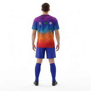 Bespoke Soccer Uniform Set Breathable Polyester Football Jersey Adult Training <b>Match</b> Wear Short Quick Dry Moisture-Wicking - Product Image 3