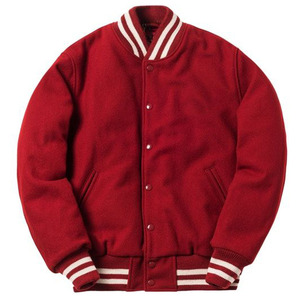 Chaqueta Varsity Estilo Béisbol para Hombre, Material Suave y Duradero, Diseño con Ribetes Acanalados, Cierre Frontal con Broches, Ropa de Moda para Uso Diario - Product Image 6