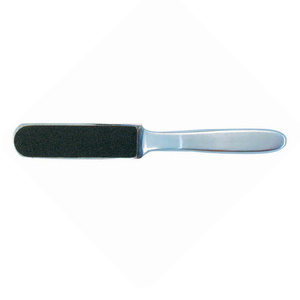 Limas para pies de alta calidad, de acero inoxidable de grado quirúrgico, limas para pies de spa, herramientas duraderas de papel de lija para el cuidado de los pies, limas para pies OEM ODM - Product Image 5
