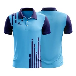 High Quality Men's Cricket Jersey Reversible Breathable Quick Dry 100% Polyester Turn-<b>down</b> Collar Printed Sublimated Summer - Product Image 2
