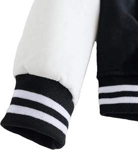 Blouson universitaire personnalisé en laine imperméable brodé pour l'hiver – Uniforme d'équipe de collège, école, club, baseball – Vente en gros - Product Image 6