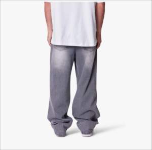 <b>Men</b> Straight Fit Distressed Ripped Denim <b>Jeans</b> Mid Waist Stonewashed Cotton Casual Pants Breathable Spring Wear - Product Image 4