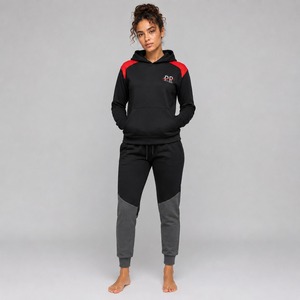 Nouvelle collection de survêtements slim fit pour femmes avec capuche, fabriqués au Pakistan, disponibles au prix de gros, survêtements de jogging et de fitness - Product Image 1