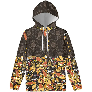 High Quality Heavyweight 100% Cotton 400gsm Men's Hoody Custom Color Graph Oversize Stringless Embossing Terry Hoodie for Men - Product Image 5
