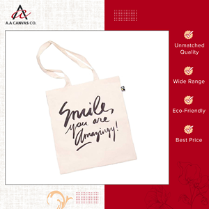 Bolsas de Tela de Algodón Reciclable de Primera Calidad Hechas en India con Logotipo Personalizado para Promoción a un Precio Razonable - Product Image 6