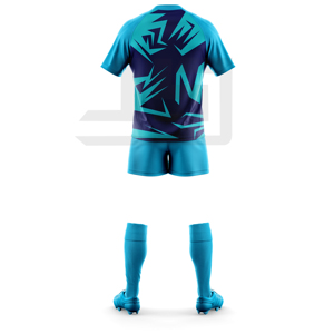 Uniforme de rugby personnalisé, broderie 3D, maillot sublimé, short léger, durable, respirant, écologique, coupe-vent - Product Image 1