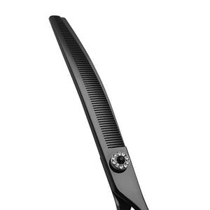 Tijeras Profesionales para Peluquería Canina de 7.0 Pulgadas, Tijeras de Entresacar de Acero Inoxidable con Mango Largo para Diestros, 30 Dientes, para Perros y Gatos - Product Image 2