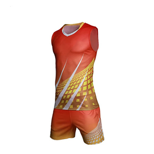 2026 New Men's 100% Polyester High Quality 180g <b>Volleyball</b> Jersey OEM Personalized with Number Name Printed Sport Uniform <b>Set</b> - Product Image 4