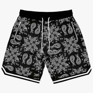 Shorts décontractés pour hommes et garçons, à taille élastique avec cordon de serrage, coupe ample, pour l'été, la plage et les vacances, couleur unie - Product Image 6