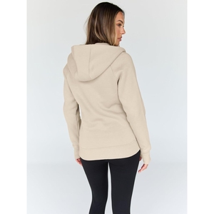 Lightweight women's <b>Hoodie</b> <b>Thin</b> Hooded Top for Autumn Wear Breathable Cotton Pullover - Product Image 4