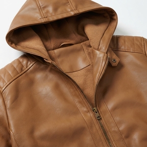 Blouson de moto en cuir personnalisé pour homme adulte, coupe-vent, séchage rapide, style course imprimé, grandes tailles, OEM ODM sur mesure - Product Image 6