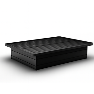 Base de lit pliable moderne XLMetal, cadre en acier robuste, idéal pour hôtels et salons, montage facile - Product Image 1