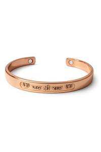 Pulsera de Cobre Hecha a Mano con Diseño Martillado, Equilibrio Energético, Joyería Ayurvédica de Lujo, Personalizable, Natural - Product Image 6