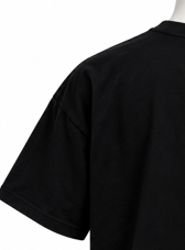 <b>Mens</b> <b>Black</b> Regular Fit 100% Cotton Graphic T-<b>Shirt</b> Silver Skull Print Front Logo <b>Short</b> <b>Sleeve</b> Casual Streetwear Unisex - Product Image 6
