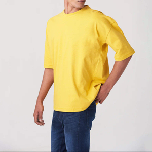 T Shirt For Men High Quality Brand Mens <b>Tshirts</b> Fashion Latest Design Drop Shoulder Custom Embroidered - Product Image 4