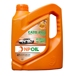 Aceite de motor para coche NPOIL CATO 200 TURBO 5W40 4L 5L 6L Aceite de motor sintético de alta calidad Vietnam - Product Image 5