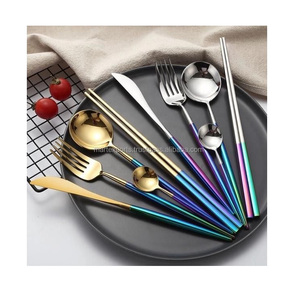 Premium Stainless Steel Cutlery Set with Mirror Polish Eco-Friendly Dining <b>Spoons</b> Forks and Knives for Home & Restaurant Use - Product Image 6