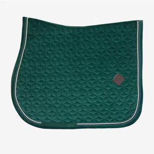 Western Dressage Style Horse Riding Saddle <b>Pad</b> Gel Cotton Foam Fabric Lining Polycotton Cushion Wool <b>Felt</b> Leather - Product Image 2