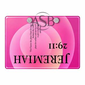 Organizador de Pestañas Acrílico Personalizado con Diseño Religioso, Sostenible, con Imanes, para Extensiones de Pestañas, Instrumento de Belleza - Product Image 2
