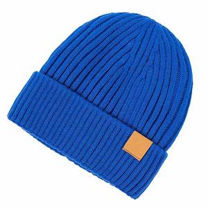 Fabricant de bonnets chauds en gros, broderie de logo personnalisée, 60 couleurs, bonnet en tricot uni pour l'hiver - Product Image 3