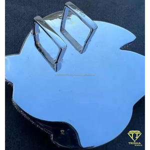 Collar de Lujo con Colgante de Personaje de Dibujos Animados, Diamante Cultivado en Laboratorio, Estilo Hip Hop, Joyería Urbana - Product Image 5