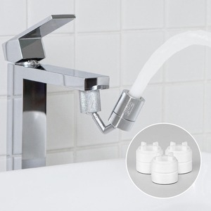[CHICSS] HappyDarling Watertap Pro Robinet Manuel en Acier Inoxydable ABS Rotatif à 720° avec Filtre à Eau à 3 Étapes de Filtration Capacité 1200L pour - Product Image 3