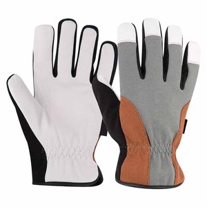 Gants de mécanicien en cuir de chèvre de haute qualité, résistants, pour travaux industriels, doux et confortables, pour activités de plein air - Product Image 6