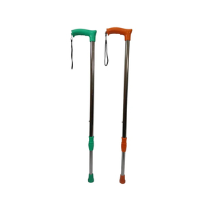 <b>Walking</b> <b>stick</b> with Colour Handle with Multi Color - Product Image 1