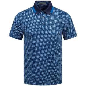 Polo T-shirt personnalisé avec logo imprimé pour homme, avec design tricoté - Product Image 1