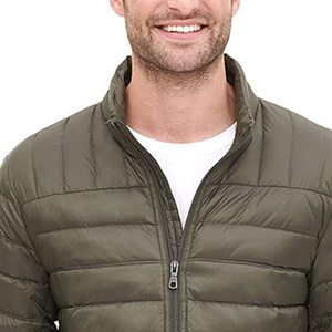 2025 Men's High Down Hooded Winter Bomber Puffer <b>Jacket</b> Bright Shiny Short Thick <b>Canvas</b> <b>Jacket</b> with Street Style Trend - Product Image 5