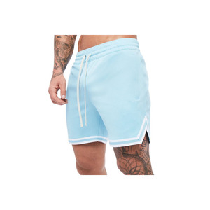 Custom Logo <b>Men's</b> Mesh Breathable Gym Shorts Quick Dry Lightweight Athletic Running Shorts Wholesale Training Sports <b>Trunks</b> - Product Image 1