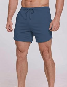 <b>Men</b> White Geometric Print Board <b>Shorts</b> High Waist Drawstring Quick Dry Casual <b>Swim</b> Trunks Pockets High Street Style Canvas - Product Image 2