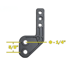 होल्स्टर क्लाव और होल्स्टर विंग किट, वास्टबैंड के अंदर अटैचमेंट के लिए अटैचमेंट पार्ट iwb <span class=keywords><strong>kydex</strong></span> होल्स्टर को छुपाता है। - Product Image 5