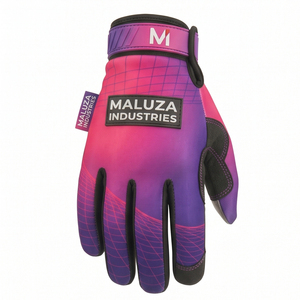 MALUZA INDUSTRIES Heavy Duty Anti-Impact Mechanic <b>Gloves</b> Padded Palm Anti-Slip Touchscreen Reinforced Cuff General Purpose - Product Image 2