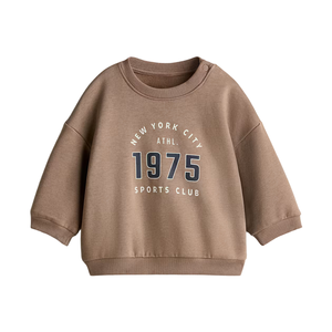 Sudadera con Capucha Unisex para Bebé, Informal, Transpirable, Antipilling, Tejida, de Algodón de 220 g/m², Cómoda, Personalizable al por Mayor - Product Image 4