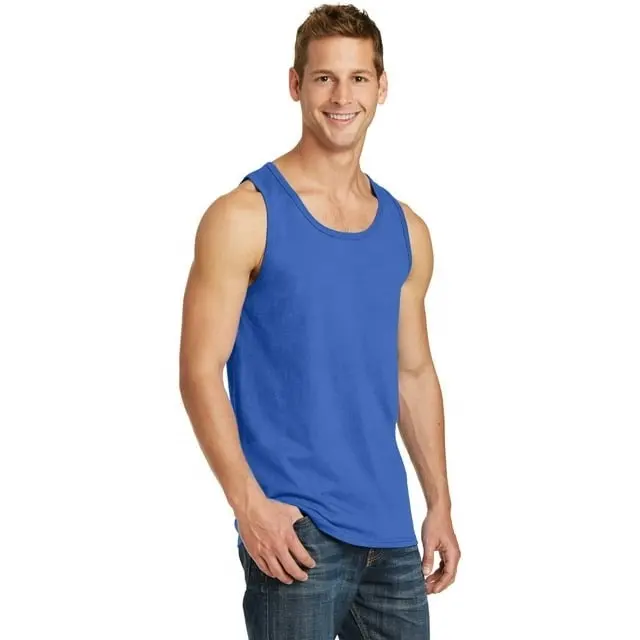 OEM Logo Mesh hızlı kuru Tanktop pamuk düz vücut geliştirme özel spor Stringer spor Tank Top erkekler için