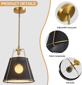 Lampe suspendue linéaire moderne, luminaire élégant pour table à manger, îlot de cuisine, bureau, restaurant, hôtel, décoration - Product Image 3